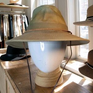 Dorfman Pacfic Brushed Twill Mesh Safari  Hat ,Size Small, 100% Cotton